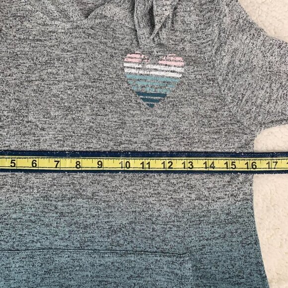 Grayson Threads XS Lightweight Ombre Hoodie Long Sleeve - Picture 6 of 8